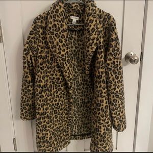 Calvin Klein Cheetah Print Jacket